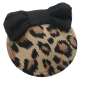 Preview: leopard pattern Fascinator with Bow